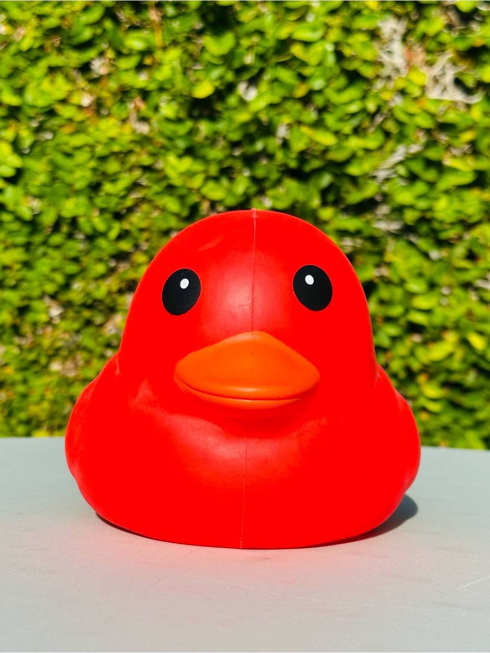 Viral Red Squishy Duck Sensory Stress Toy New With Tag
